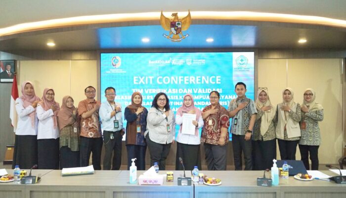 RSUD Iskak Membuktikan Kepada Masyarakat Dengan Menjalani Verifikasi Dan Validasi Untuk Pelayanan Terbaik Bagi Masyarakat.
