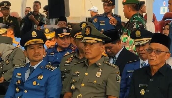 Ahmad Baharudin, S.M., M.M Hadiri  Peringatan HUT Damkar, Satpol PP, dan Satlinmas Di Palembang.