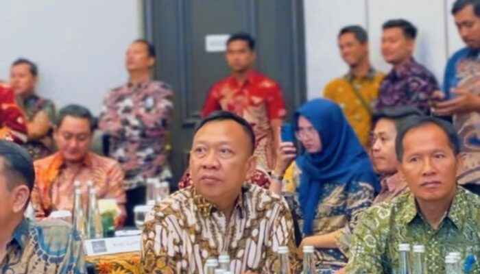 Plt Bupati Dan Kakantah Kabupaten Tulungagung Hadiri Rakor BPN/ATR Provinsi.