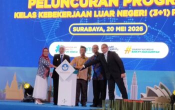 Provinsi Jawa Timur Berangkatkan Ribuan Lulusan SMK Kerja Ke Luar Negeri.