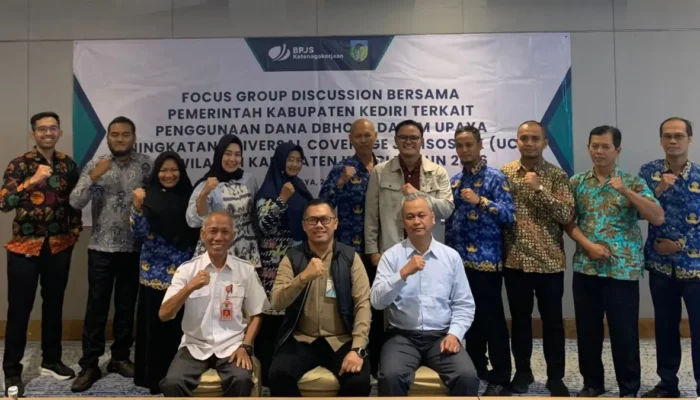 Pemanfaatan Dana DBHCHT BPJS Ketenagakerjaan Kediri Dorong Peningkatan Universal.