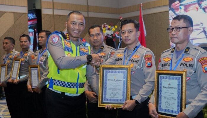 Satlantas Polres Tulungagung Raih 4 Penghargaan Sekaligus dari Ditlantas Polda Jatim