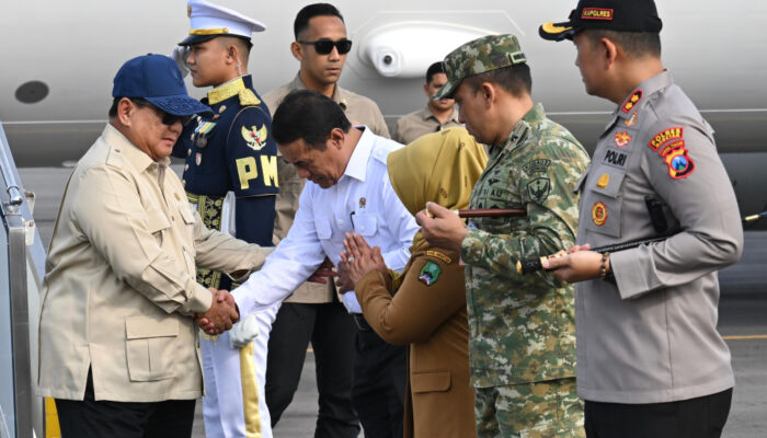Presiden Berikan Pesan Penting Kepada Aparat TNI Dan Polri Saat Kunjungan Ke Nganjuk.