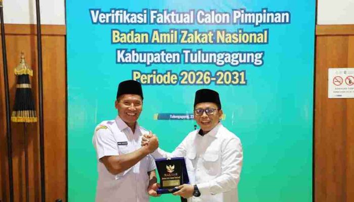 Plt. Bupati Tulungagung Ahmad Baharudin Memberikan Pesan Penting Terhadap Para Calon Pemimpin BAZNAS.