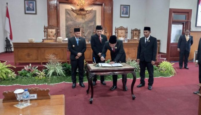 DPRD Tulungagung Menggelar Rapat Paripurna Dengan 3 Agenda Dalam Penyampaian Aspirasi.