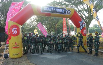 Semangat Juang Membara, Prajurit Kodam IV/Diponegoro Tunjukkan Kemampuan Terbaik di Pleton Tangkas.