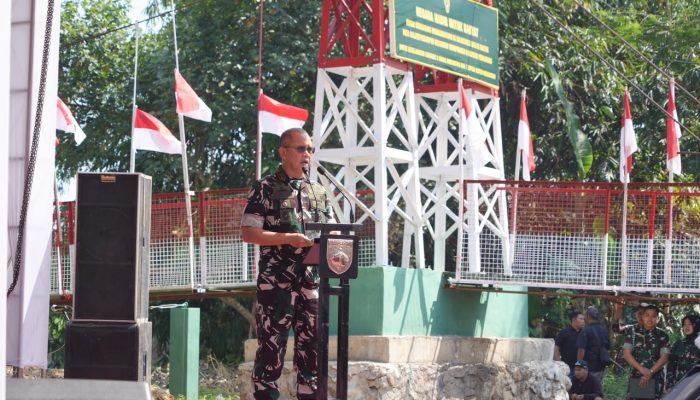 Tingkatkan Kesejahteraan dan Aksesibilitas Warga, Pangdam IV/Diponegoro Resmikan Jembatan Garuda Secara Serentak