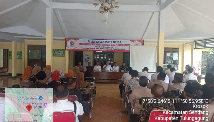 Musdes Pembahasan Kesepakatan Rencana Kerja Desa Krosok Tahun 2027.