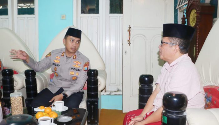 Kunjungan Kapolres Trenggalek ke Ponpes Al-Hisyami Dawuhan, Silaturahmi dan Diskusi Soal KamtibmasPolres