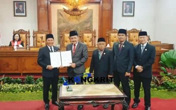 Rapat Paripurna DPRD Tulungagung Terkait Dengan Kesepakatan Perubahan KUA-PPAS 2026.